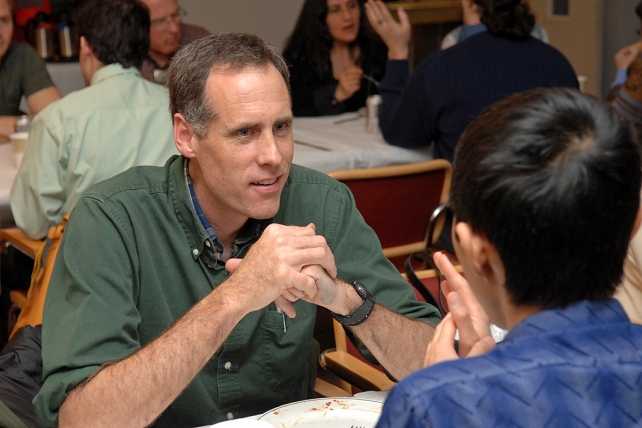 Attendees at the High School Teachers Program.